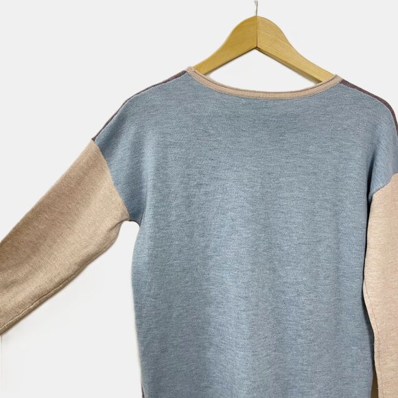 Smartwool Shadow Pine Colorblock Merino Wool Sweater - Picture 5 of 11